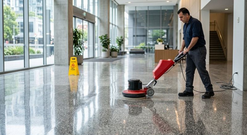 Commercial Floor Shining in Providence, RI