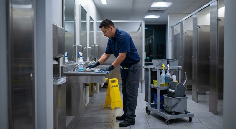 Commercial Restroom Cleaning in Conroe, TX