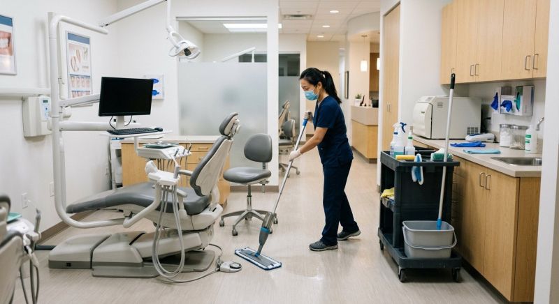 Dental Clinic Cleaning in Rockwall, TX