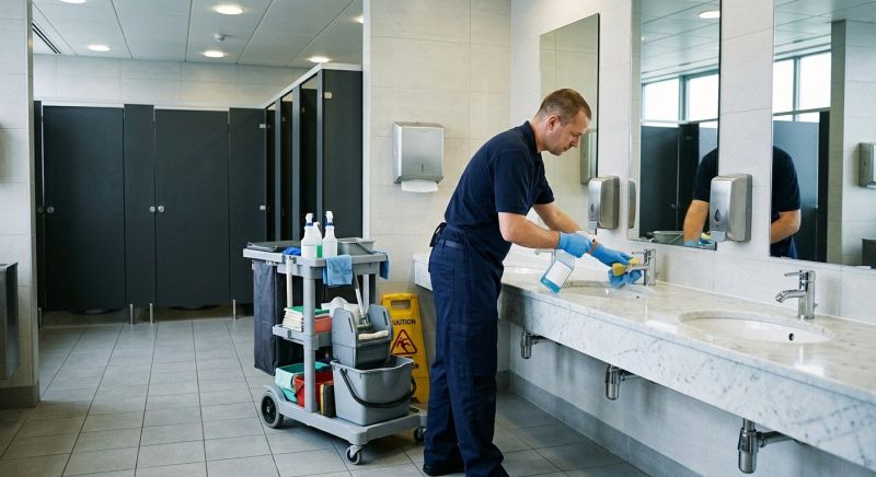 Office Bathroom Cleaning in Georgetown, TX