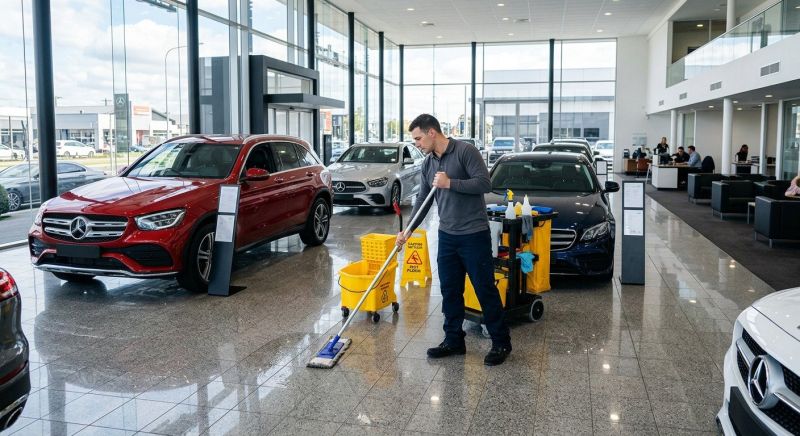 Automobile Dealership Cleaning in Frisco, TX