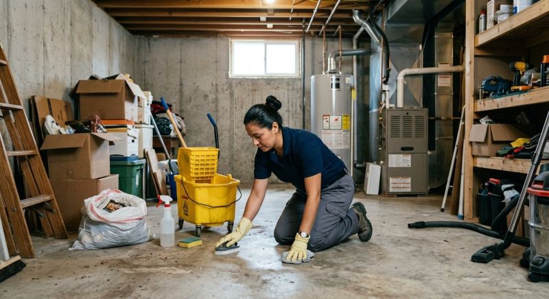 Basement Cleaning Service in Puyallup, WA