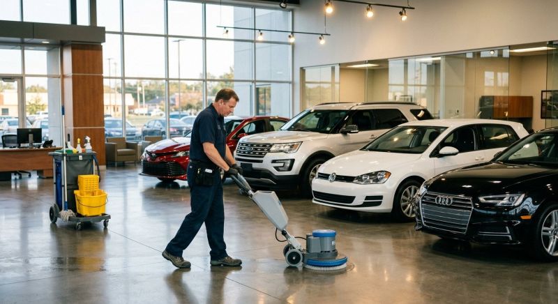 Car Dealership Cleaning in Conroe, TX