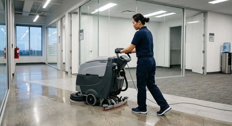 Commercial Floor Cleaning in Conroe, TX