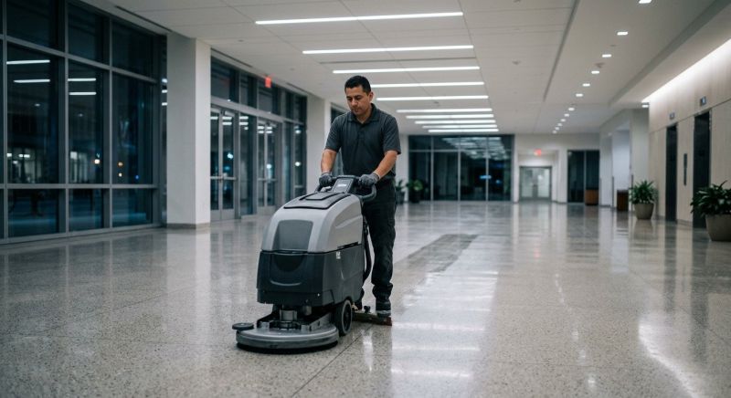 Commercial Floor Cleaning in Denton, TX