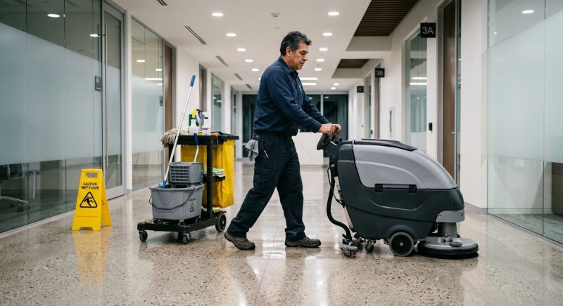 Commercial Floor Cleaning in Denton, TX