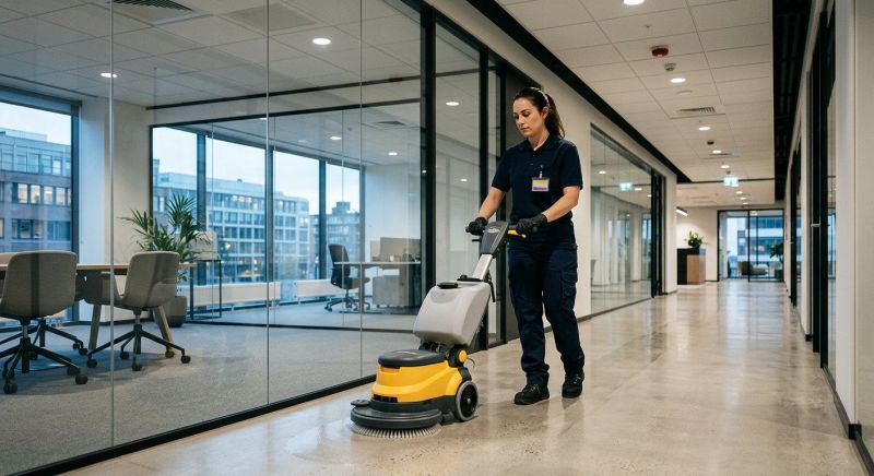 Commercial Floor Cleaning in Denton, TX