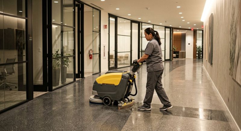 Commercial Floor Cleaning in Denton, TX