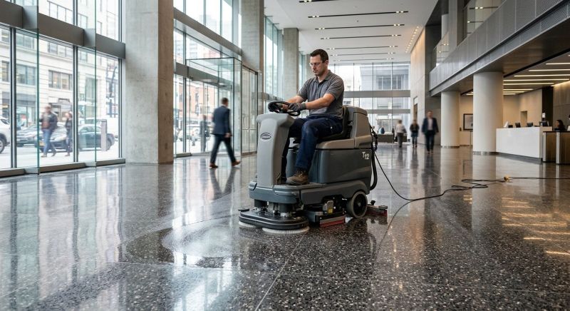 Commercial Floor Shining in Orange County, CA