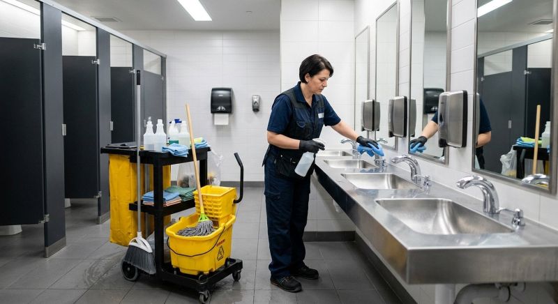 Commercial Restroom Cleaning in Conroe, TX