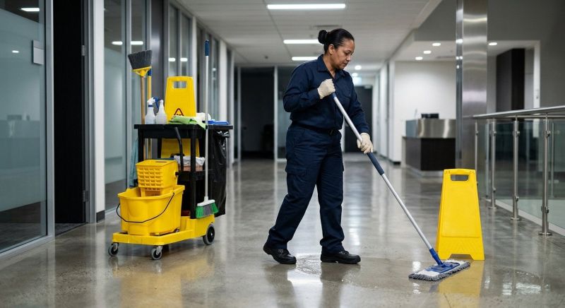 Janitorial Mopping Service in Denton, TX