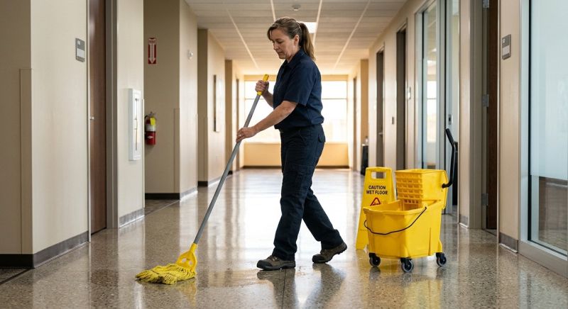 Janitorial Mopping Service in Frisco, TX