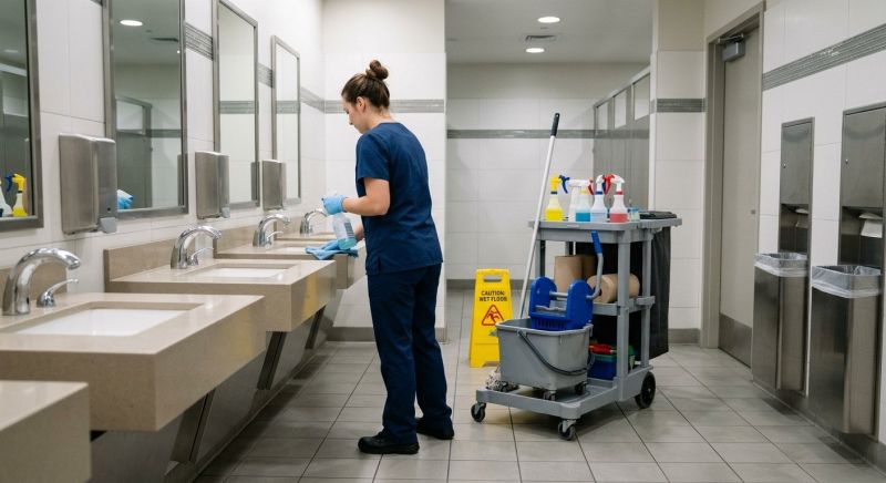 Restroom Cleaning in Conroe, TX